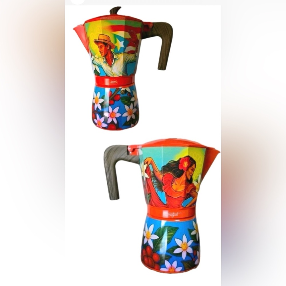 Greca Coffee Maker Puerto Rico Artist LE